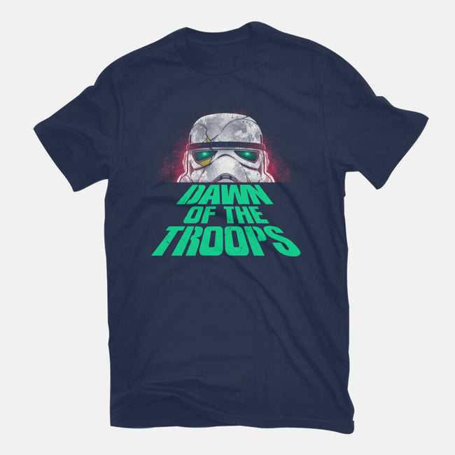 Dawn Of The Troops-Unisex-Basic-Tee-Getsousa!