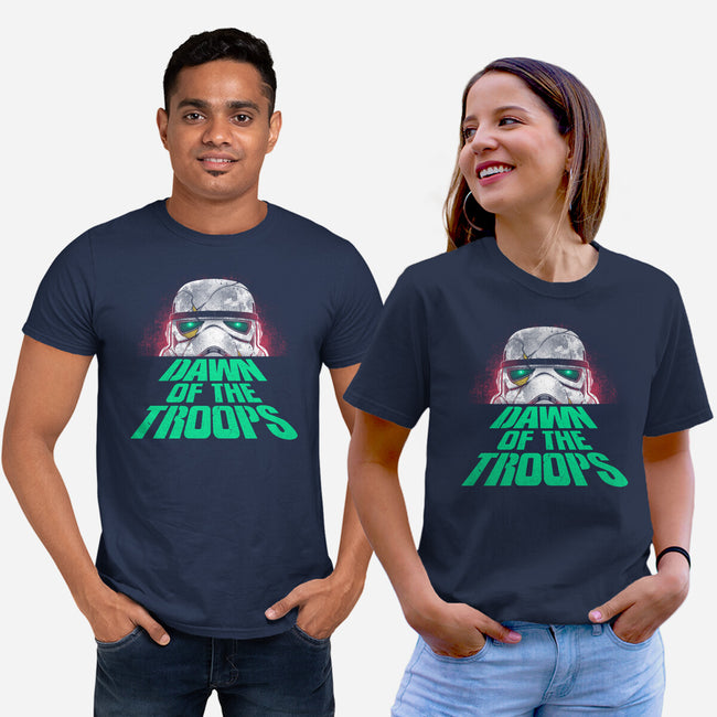 Dawn Of The Troops-Unisex-Basic-Tee-Getsousa!