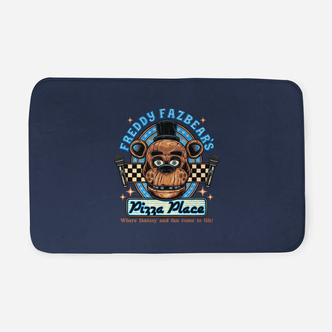 Freddy’s Pizza Place-None-Memory Foam-Bath Mat-momma_gorilla