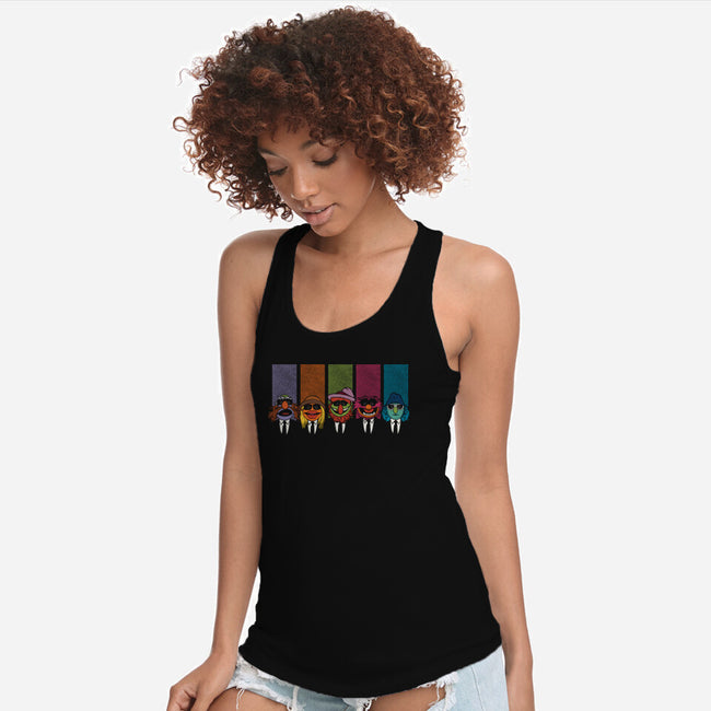 Reservoir Mayhem-Womens-Racerback-Tank-Melonseta