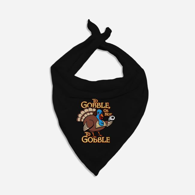 To Gobble Or Not To Gobble-Cat-Bandana-Pet Collar-Boggs Nicolas