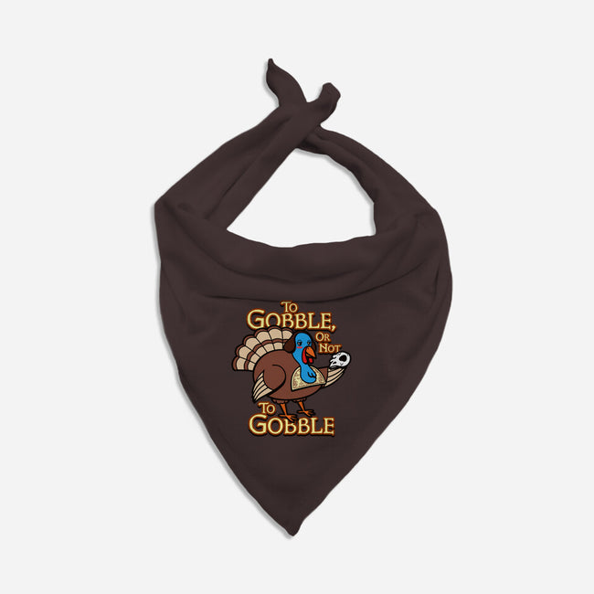 To Gobble Or Not To Gobble-Cat-Bandana-Pet Collar-Boggs Nicolas