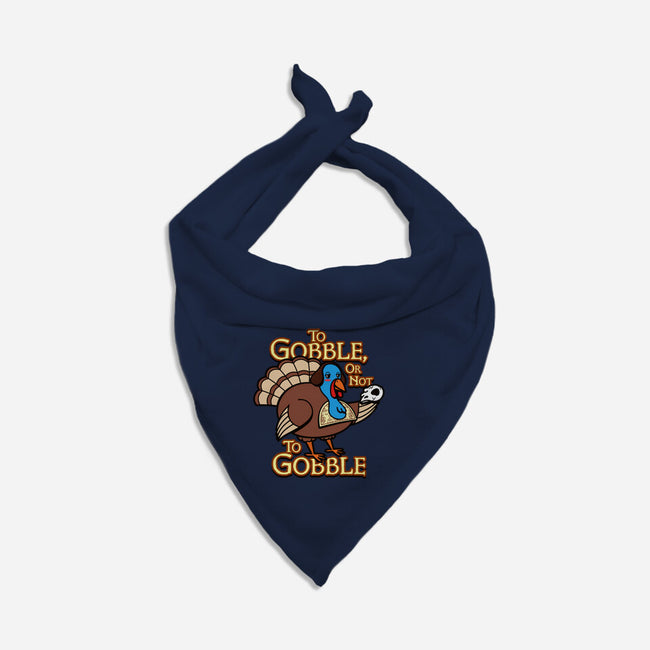 To Gobble Or Not To Gobble-Cat-Bandana-Pet Collar-Boggs Nicolas