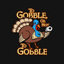 To Gobble Or Not To Gobble-Womens-Racerback-Tank-Boggs Nicolas