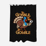 To Gobble Or Not To Gobble-None-Polyester-Shower Curtain-Boggs Nicolas