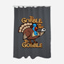 To Gobble Or Not To Gobble-None-Polyester-Shower Curtain-Boggs Nicolas