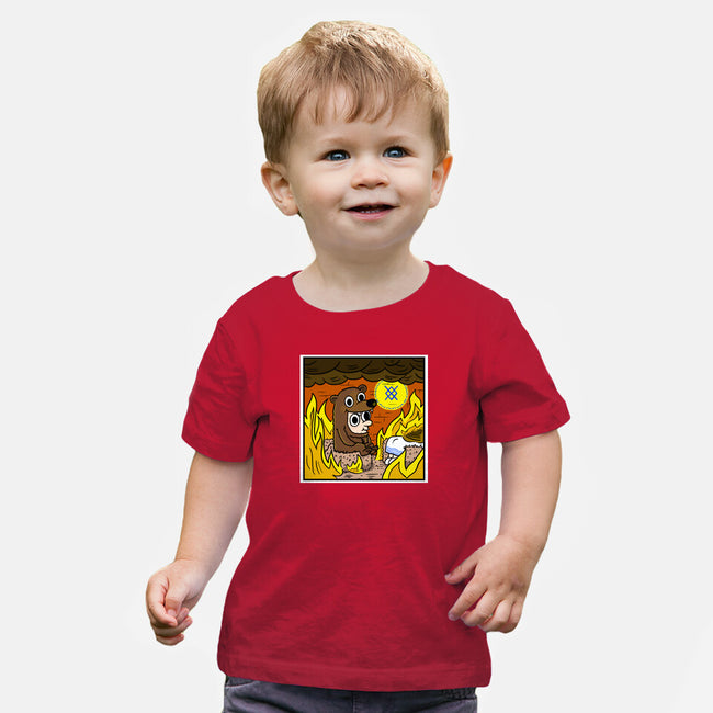 The Bear Is Fine-Baby-Basic-Tee-MarianoSan