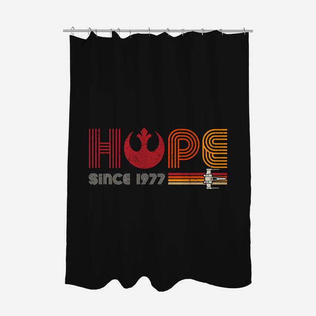 Hope Since 1977-None-Polyester-Shower Curtain-DrMonekers