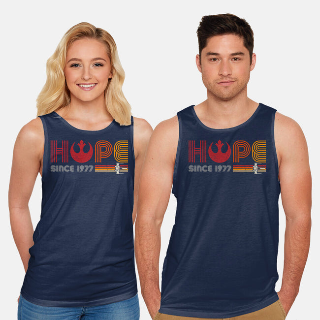 Hope Since 1977-Unisex-Basic-Tank-DrMonekers