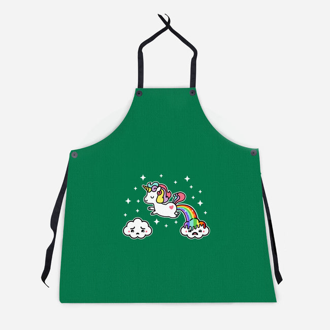 Poopiecorn-Unisex-Kitchen-Apron-demonigote