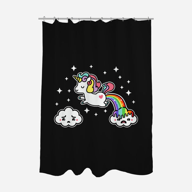 Poopiecorn-None-Polyester-Shower Curtain-demonigote