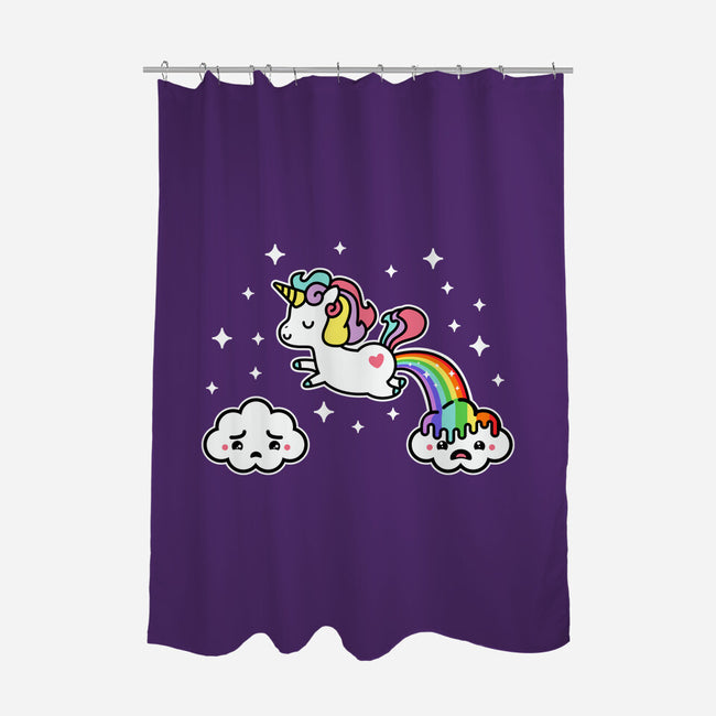 Poopiecorn-None-Polyester-Shower Curtain-demonigote