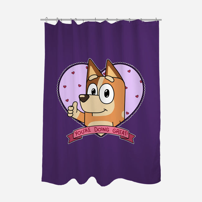 You’re Doing Great-None-Polyester-Shower Curtain-Alexhefe