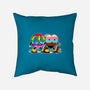 Peace And Love Friends-None-Removable Cover w Insert-Throw Pillow-sebasebi