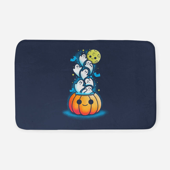 Full Of Ghost-None-Memory Foam-Bath Mat-sebasebi