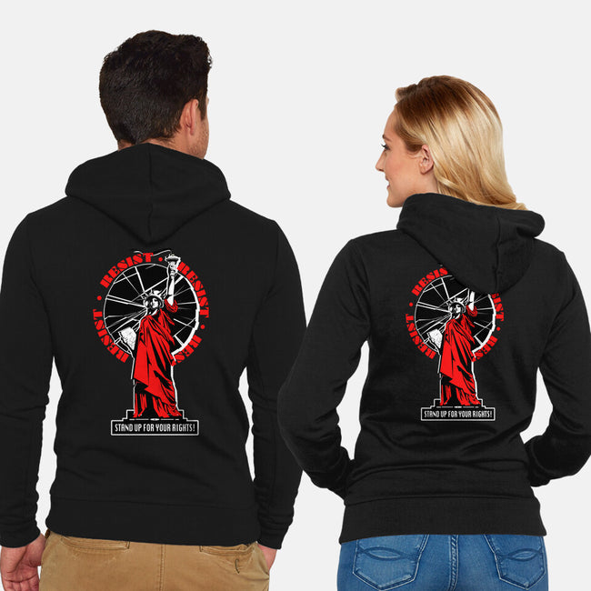 Stand Up For Your Rights-Unisex-Zip-Up-Sweatshirt-palmstreet