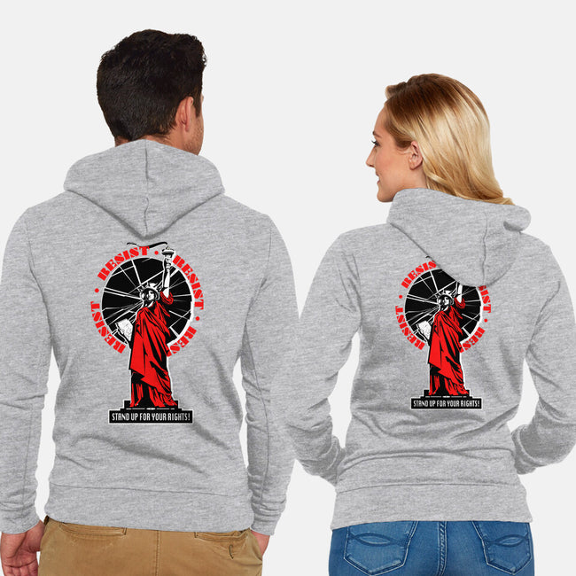 Stand Up For Your Rights-Unisex-Zip-Up-Sweatshirt-palmstreet