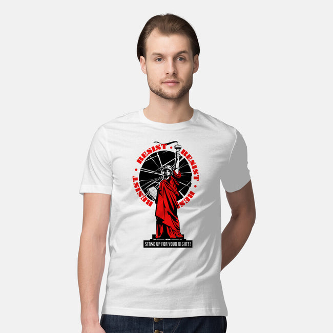 Stand Up For Your Rights-Mens-Premium-Tee-palmstreet