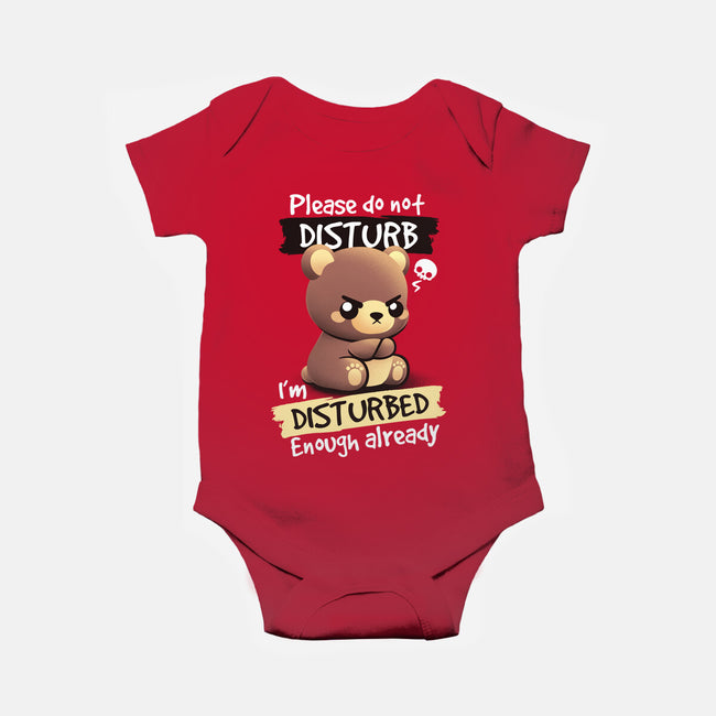 Disturbed Bear-Baby-Basic-Onesie-NemiMakeit