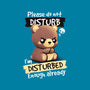 Disturbed Bear-Unisex-Basic-Tank-NemiMakeit