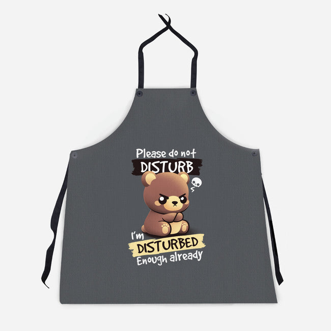 Disturbed Bear-Unisex-Kitchen-Apron-NemiMakeit