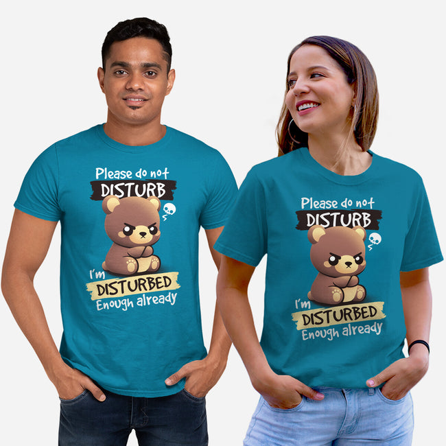 Disturbed Bear-Unisex-Basic-Tee-NemiMakeit