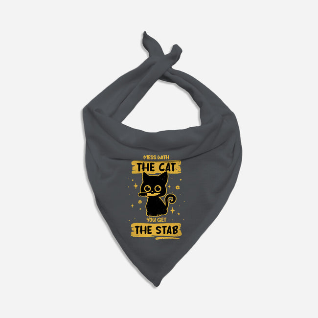 Stab Cat-Cat-Bandana-Pet Collar-retrodivision