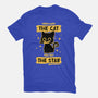 Stab Cat-Unisex-Basic-Tee-retrodivision