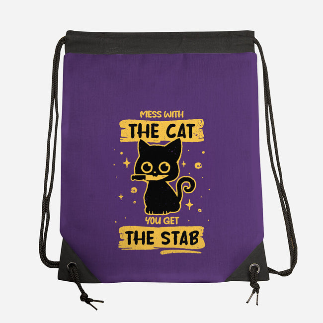 Stab Cat-None-Drawstring-Bag-retrodivision