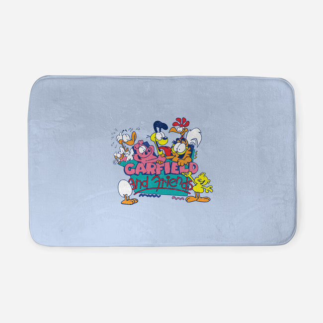 Cat And Friends-None-Memory Foam-Bath Mat-dalethesk8er