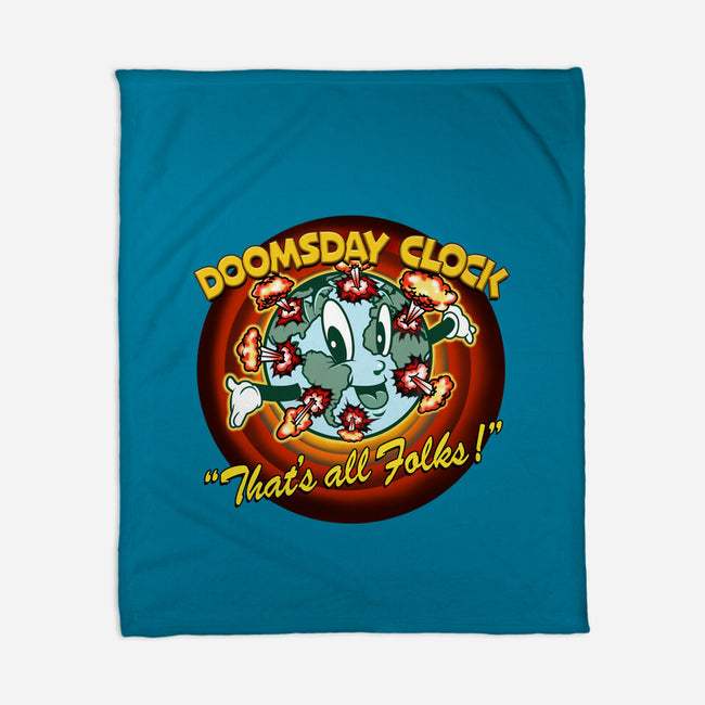 Doomsday Clock-None-Fleece-Blanket-palmstreet