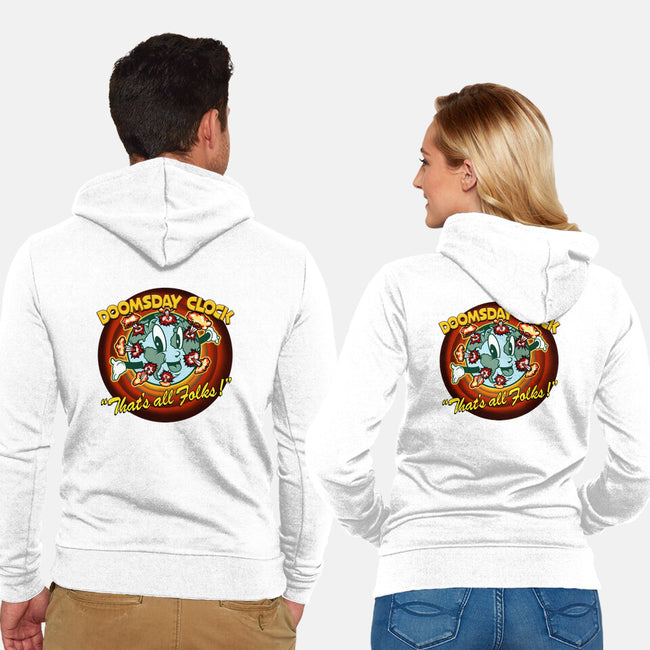 Doomsday Clock-Unisex-Zip-Up-Sweatshirt-palmstreet