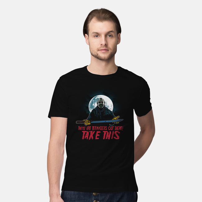 Teenagers Are Out There-Mens-Premium-Tee-AndreusD