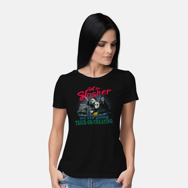 Get In Slasher-Womens-Basic-Tee-AndreusD