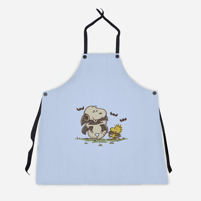 Spooky Costumes-Unisex-Kitchen-Apron-Xentee