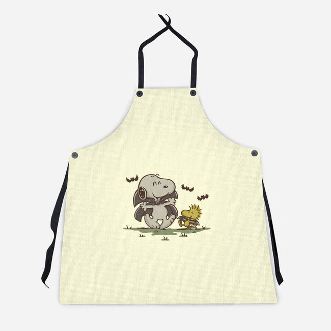 Spooky Costumes-Unisex-Kitchen-Apron-Xentee