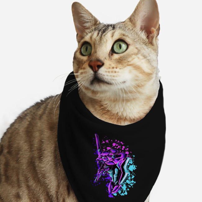 One Mecha-Cat-Bandana-Pet Collar-nickzzarto