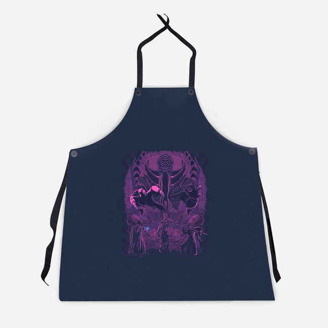 The Mindflayer's Den-Unisex-Kitchen-Apron-JCMaziu