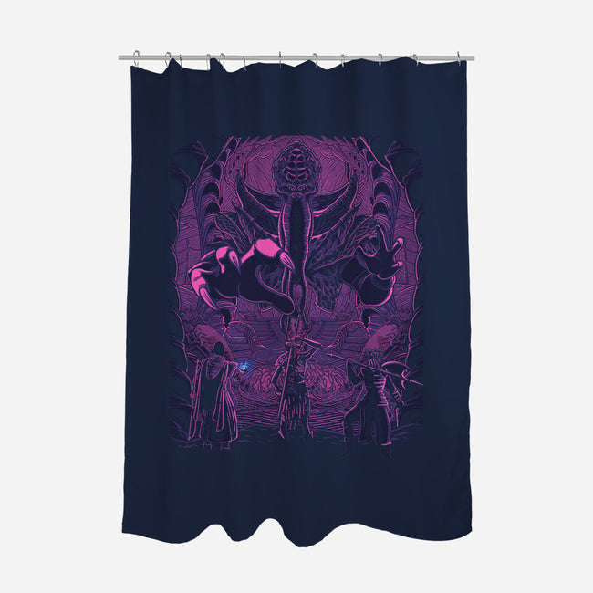 The Mindflayer's Den-None-Polyester-Shower Curtain-JCMaziu