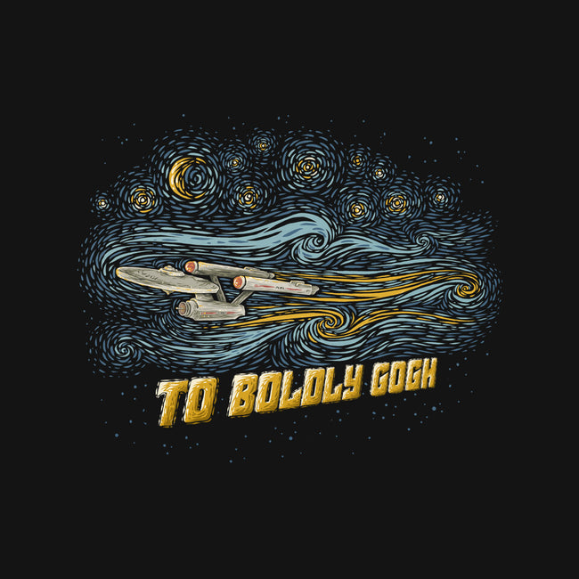 To Boldly Gogh-None-Glossy-Sticker-kg07