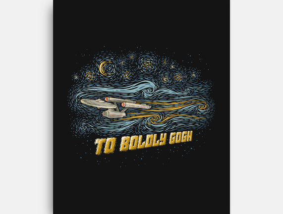 To Boldly Gogh