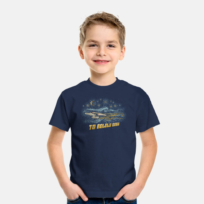 To Boldly Gogh-Youth-Basic-Tee-kg07