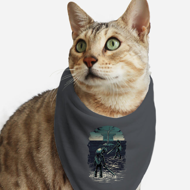 Link Vs Dark Link-Cat-Bandana-Pet Collar-Diego Oliver