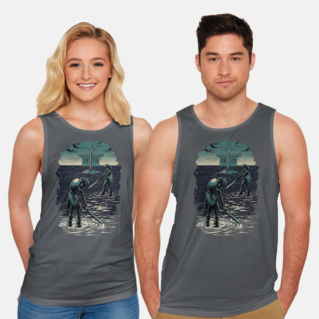 Link Vs Dark Link-Unisex-Basic-Tank-Diego Oliver