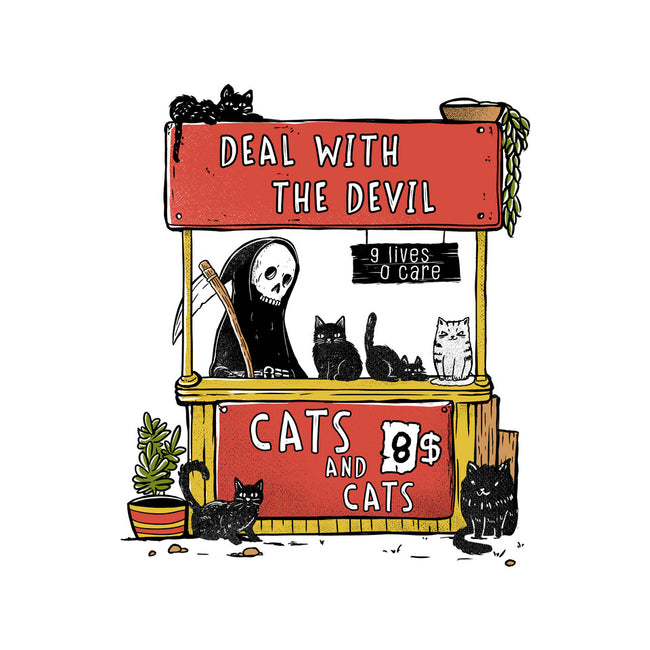 Deal With The Devil-Cat-Basic-Pet Tank-constantine2454