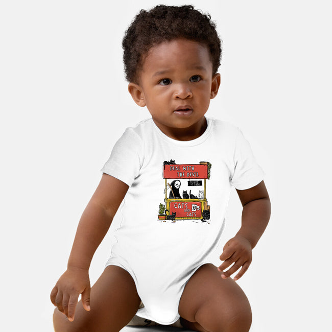 Deal With The Devil-Baby-Basic-Onesie-constantine2454