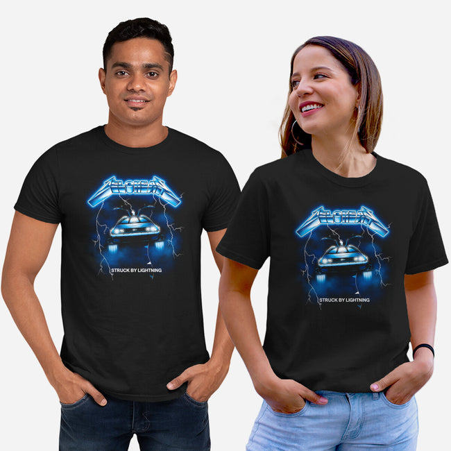 Struck By Lightning-Unisex-Basic-Tee-Getsousa!