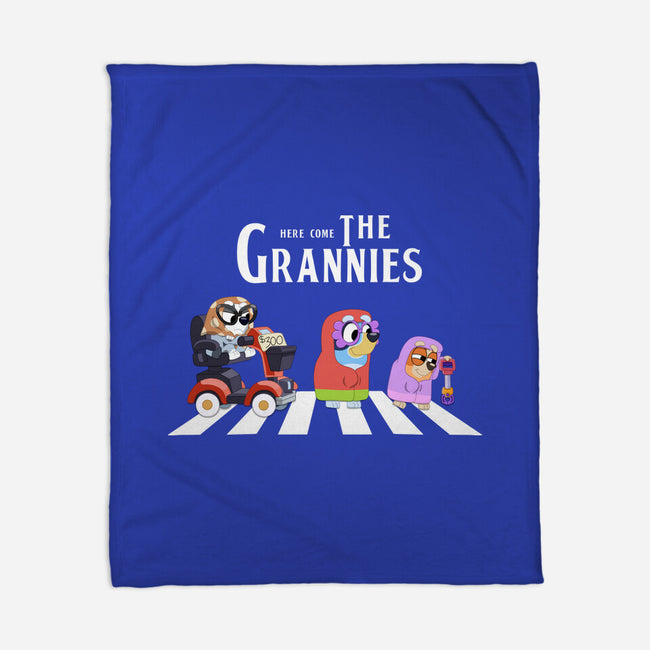 Grannies Crossing-None-Fleece-Blanket-Alexhefe