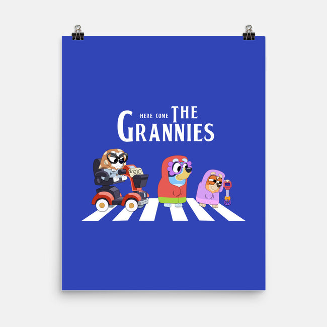 Grannies Crossing-None-Matte-Poster-Alexhefe