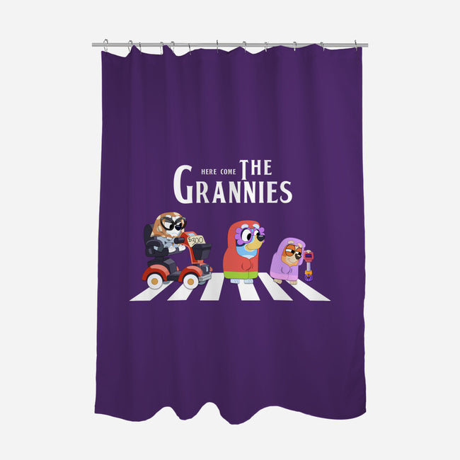 Grannies Crossing-None-Polyester-Shower Curtain-Alexhefe